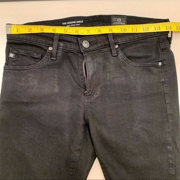 Adriano Goldschmied Jeans Adult 26 Black Legging Ankle Skinny Super Women’s - Picture 14 of 15